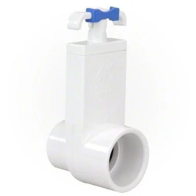 Schuif afsluiter 1 1/2" SlipxSpigot