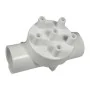 Manifold 1" s x 1" s x (6) 3/8" barbs