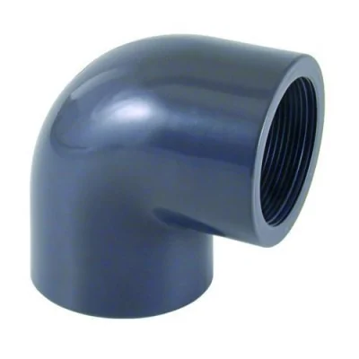 PVC knie 90° binnendraad PN10