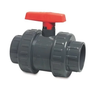 PVC kogelkraan met dubbele wartel Ø50 mm Type AK