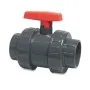 PVC kogelkraan met dubbele wartel Ø63 mm type AK