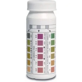 Test strips voor zwembad en spa water