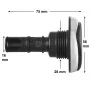 Spa Jet Rising Dragon 2"Alpha Directional - Stainless Steel